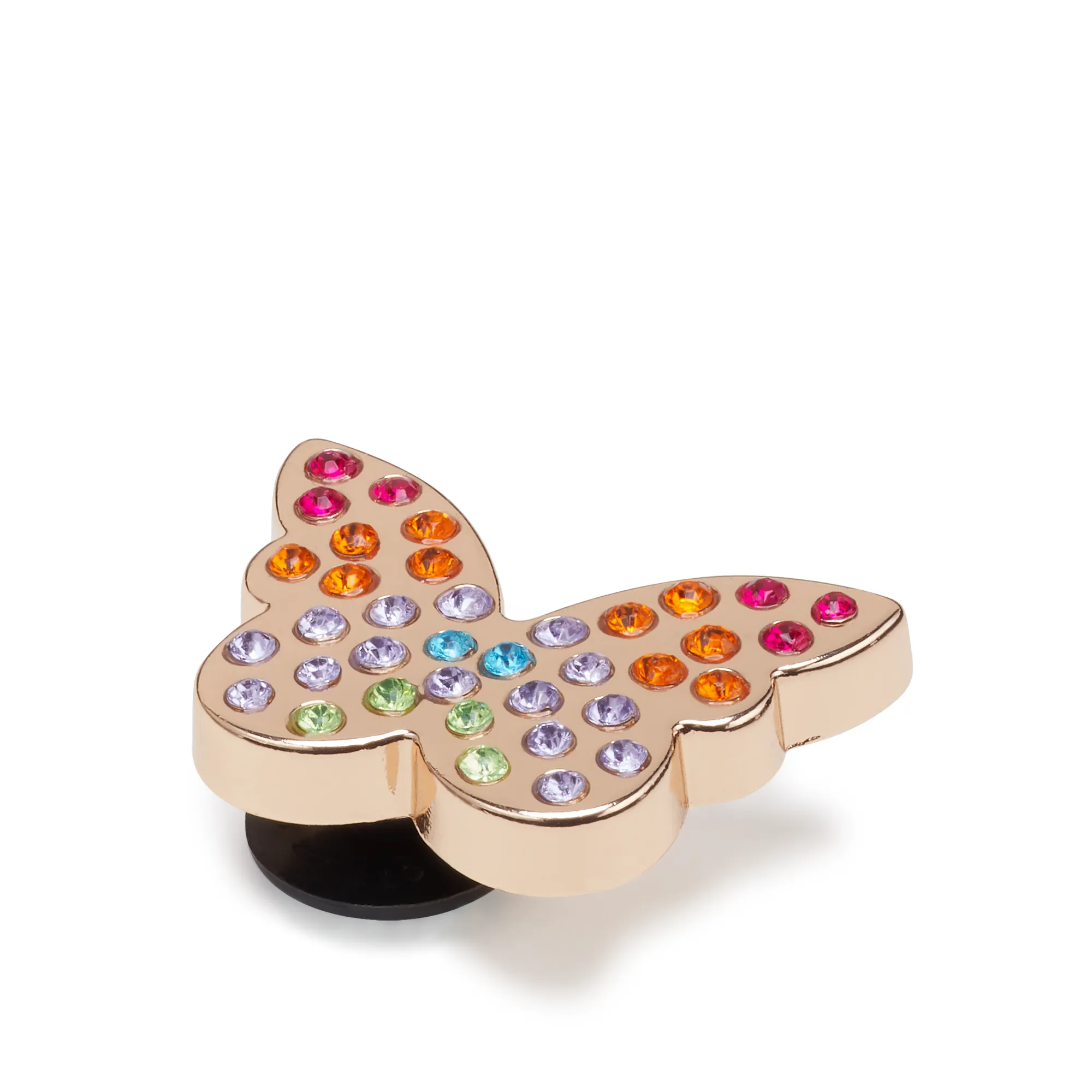 ตัวติดรองเท้า JIBBITZ™ GOLD RAINBOW ENCRUSTED BUTTERFLY Crocs