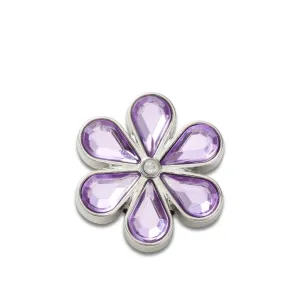 ตัวติดรองเท้า JIBBITZ™ PURPLE BLINGED OUT DAISY Crocs