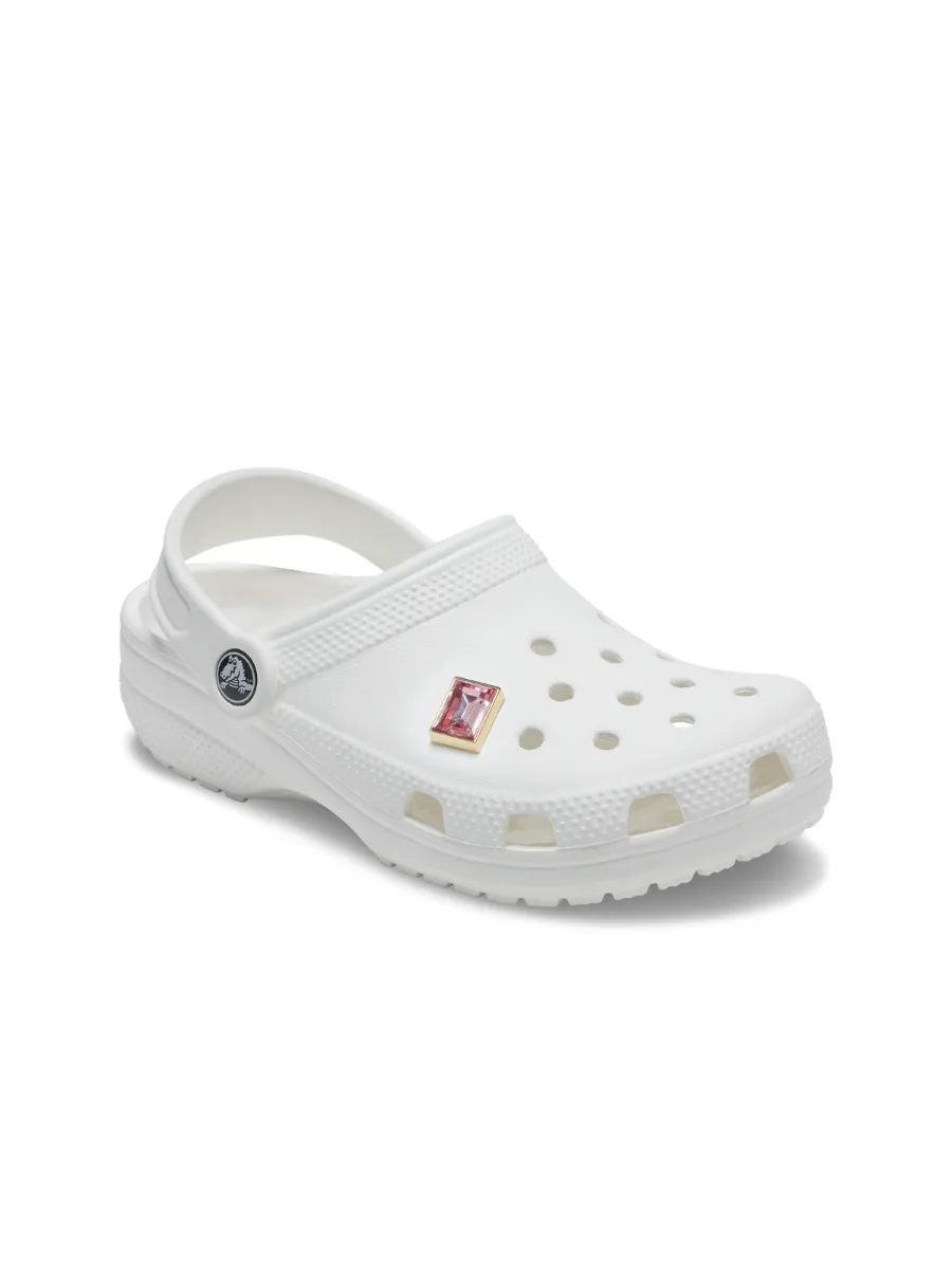 ตัวติดรองเท้า JIBBITZ™PINK RECTANGLE GEM Crocs