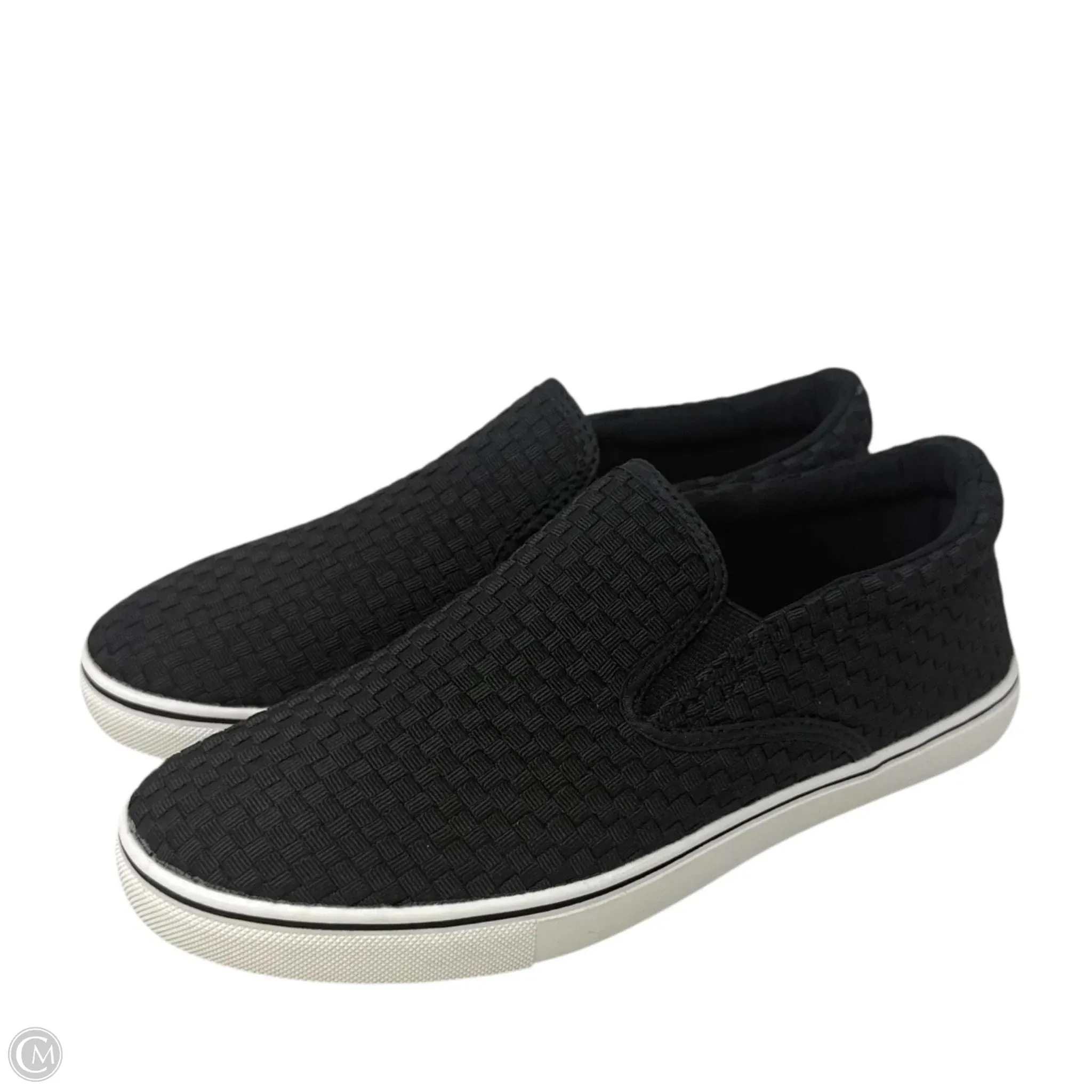 Bernie Mev Ofelila Black Slip On Sneakers By Bernie Mev In Black, Size: 9.5