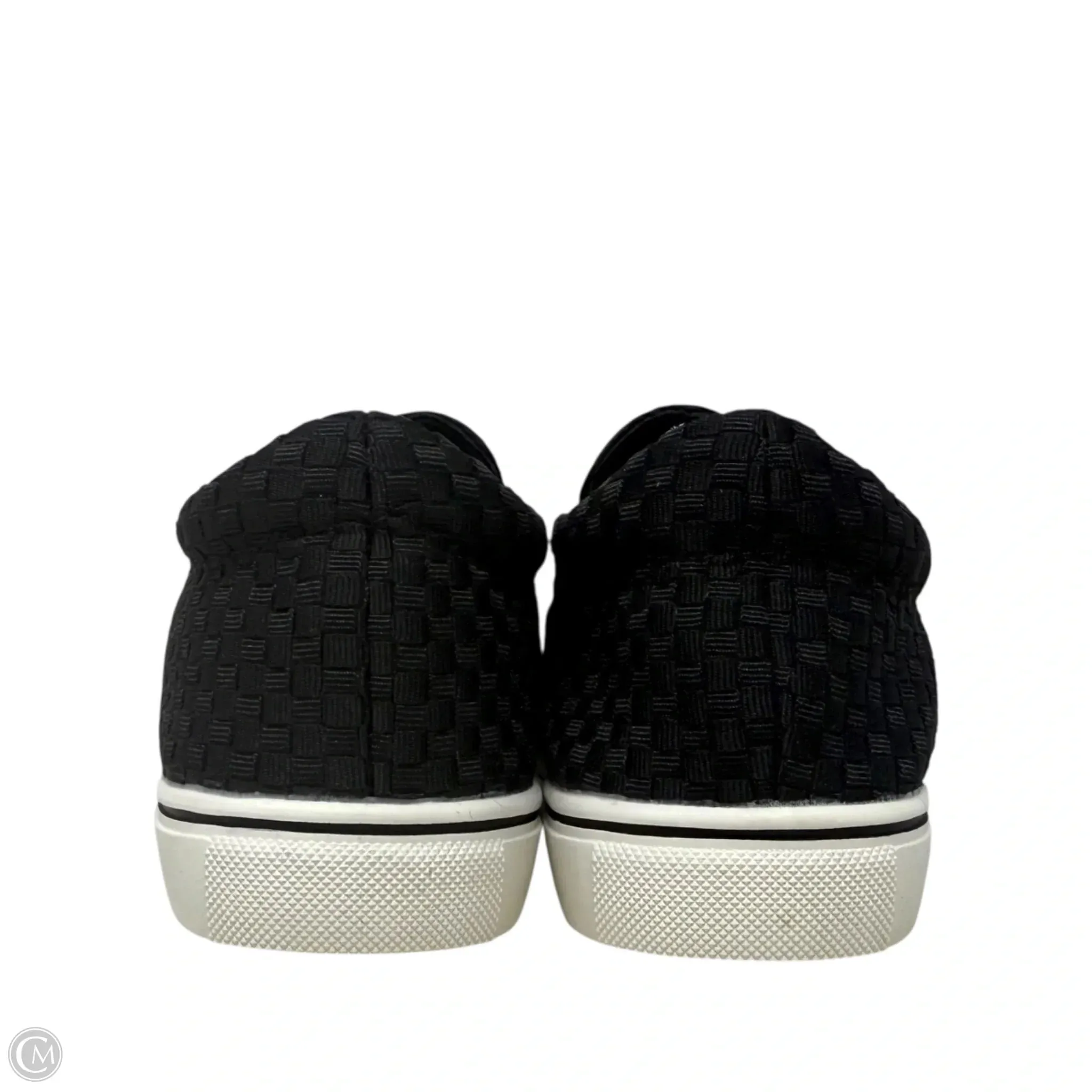 Bernie Mev Ofelila Black Slip On Sneakers By Bernie Mev In Black, Size: 9.5