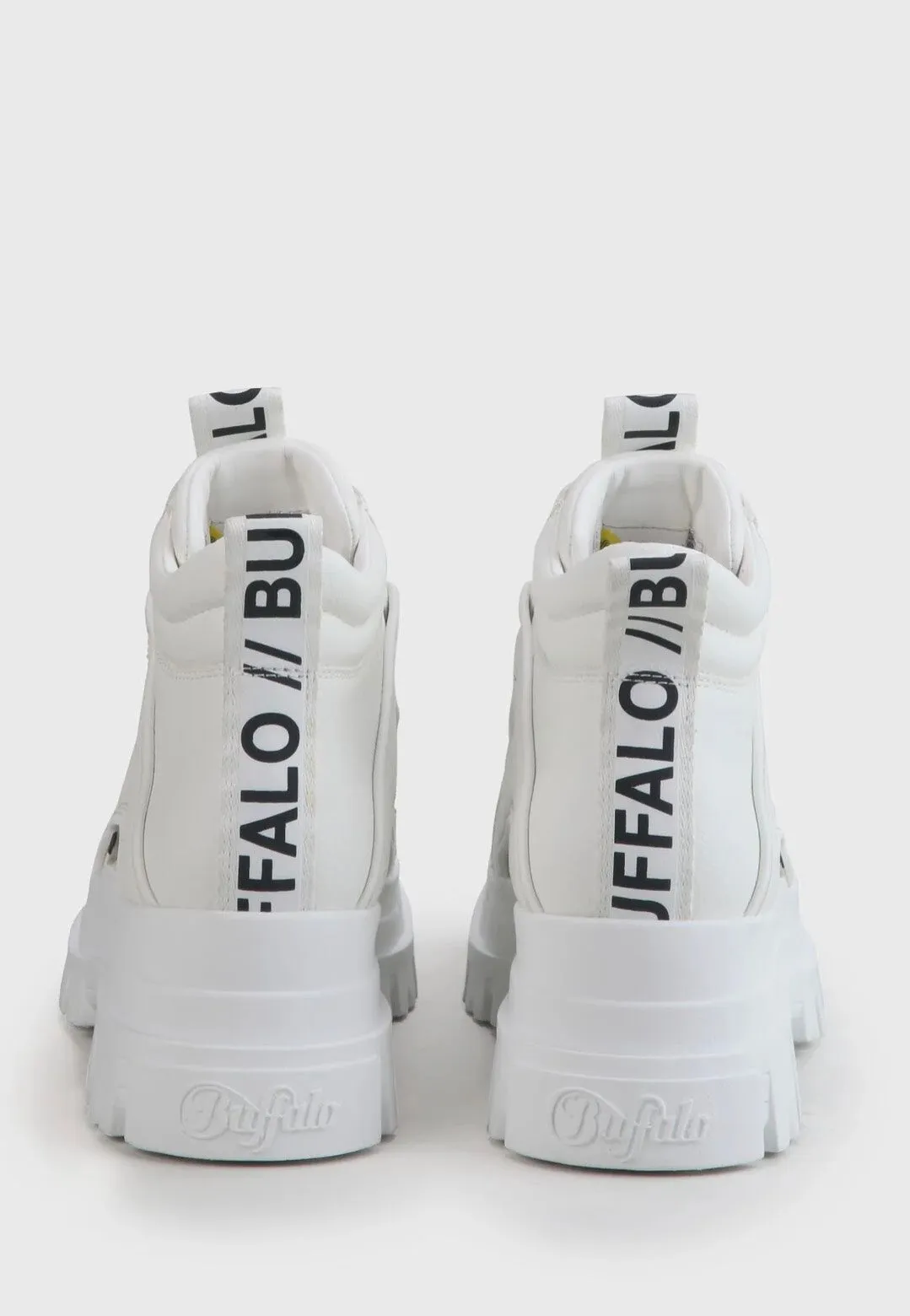 Buffalo - Aspha NC Mid White - Girl Shoes