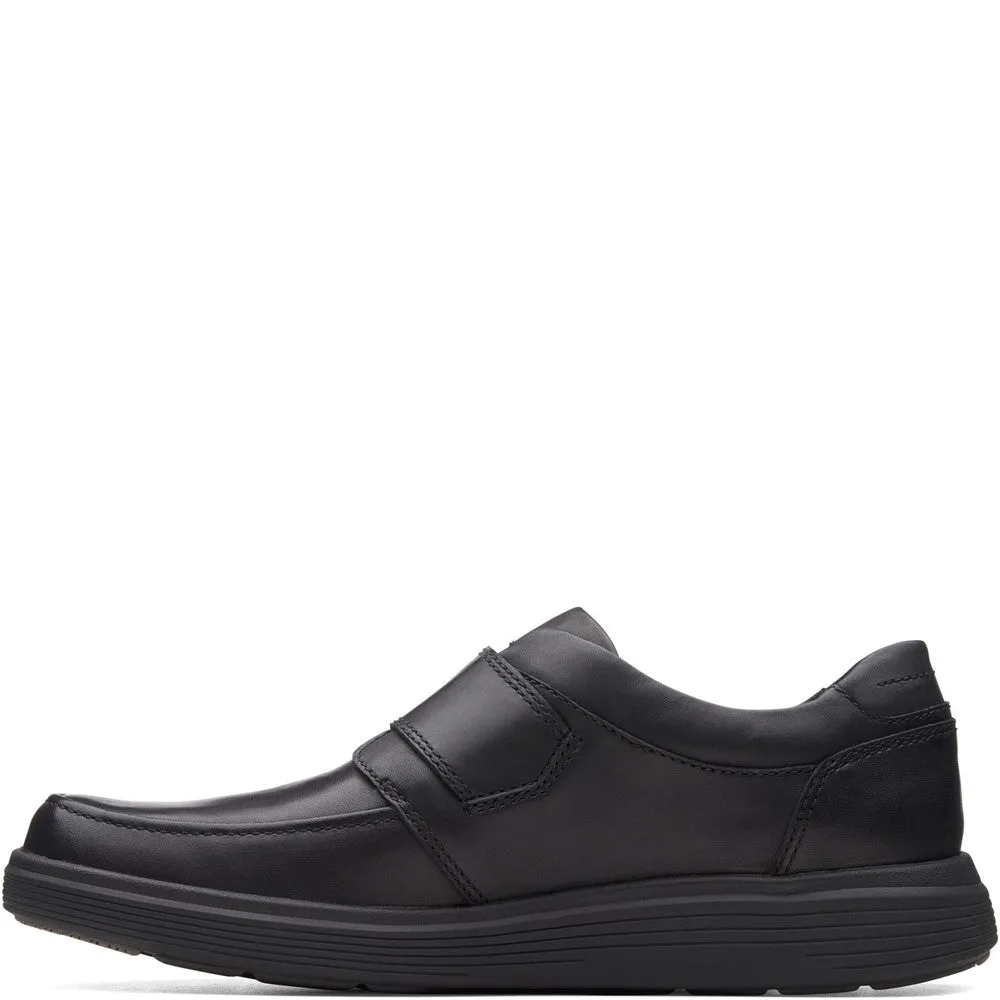 Clarks Un Abode Strap Riptape Shoes
