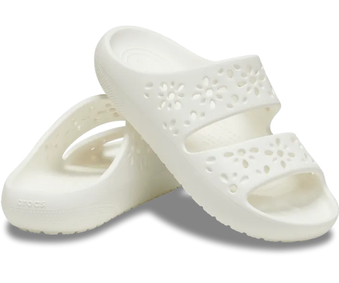 Classic Floral Cutout Sandal