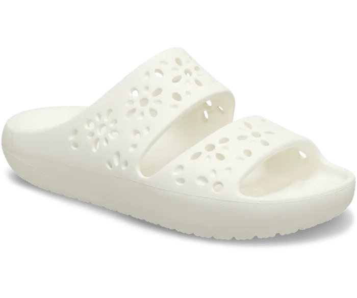 Classic Floral Cutout Sandal