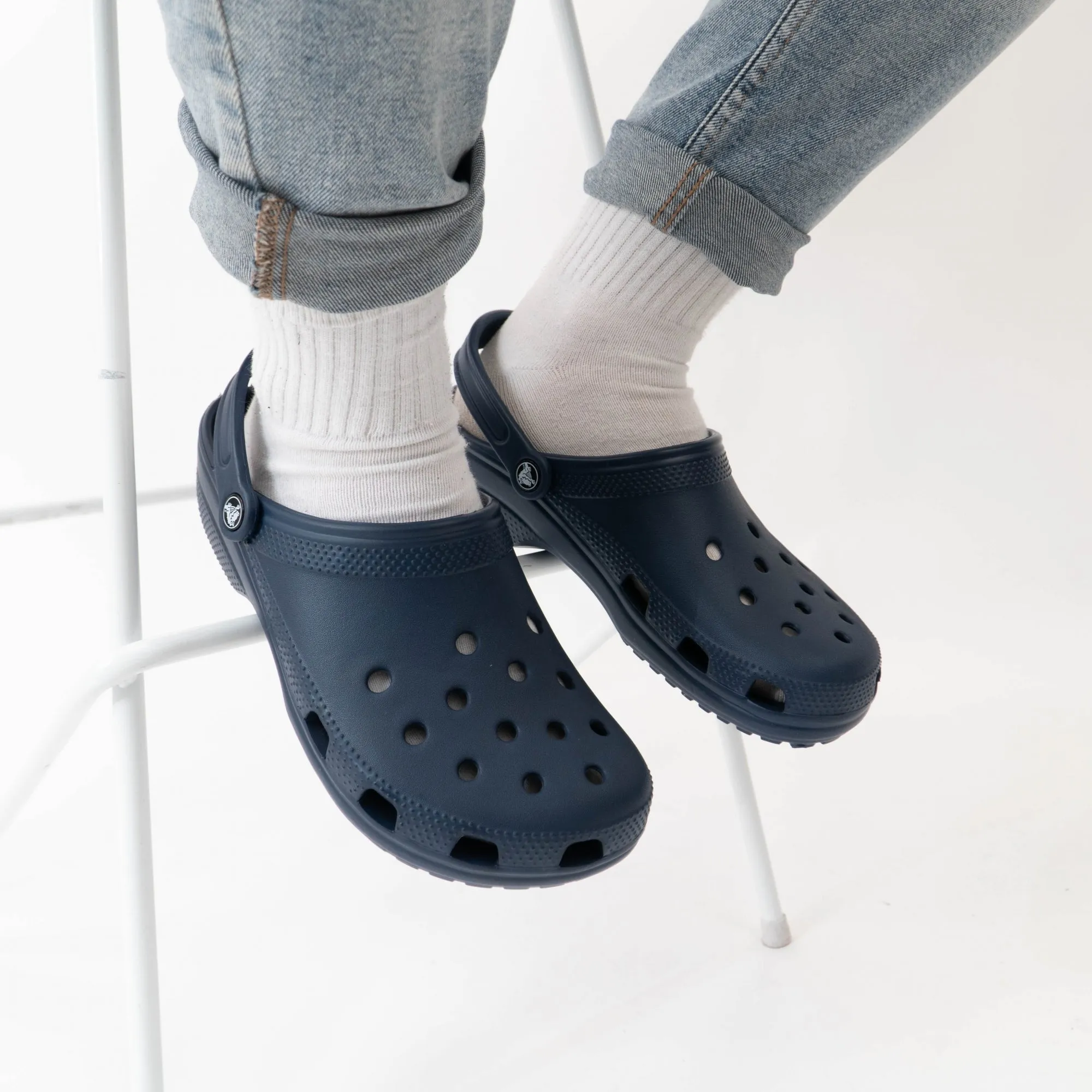 Crocs 10001-410 CLASSIC Unisex Clogs Navy