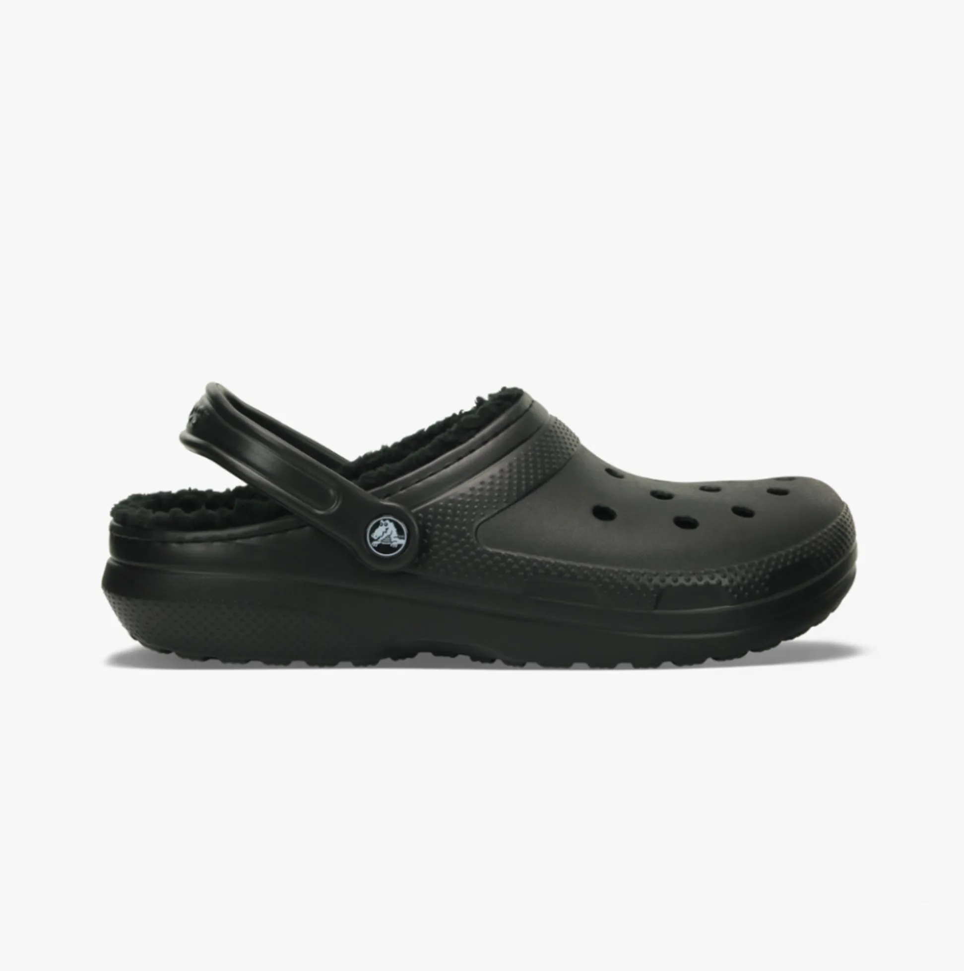Crocs 203591-060 CLASSIC LINED Unisex Clogs Black