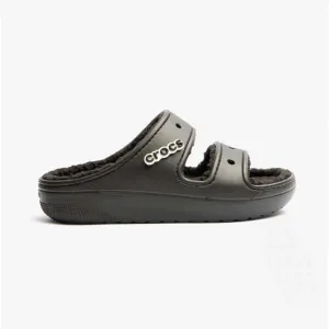 Crocs 207446-060 CLASSIC COZZZY Unisex Sliders Black