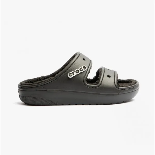 Crocs 207446-060 CLASSIC COZZZY Unisex Sliders Black