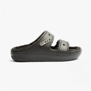 Crocs 207446-060 CLASSIC COZZZY Unisex Sliders Black