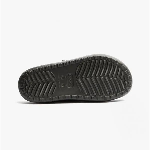 Crocs 207446-060 CLASSIC COZZZY Unisex Sliders Black