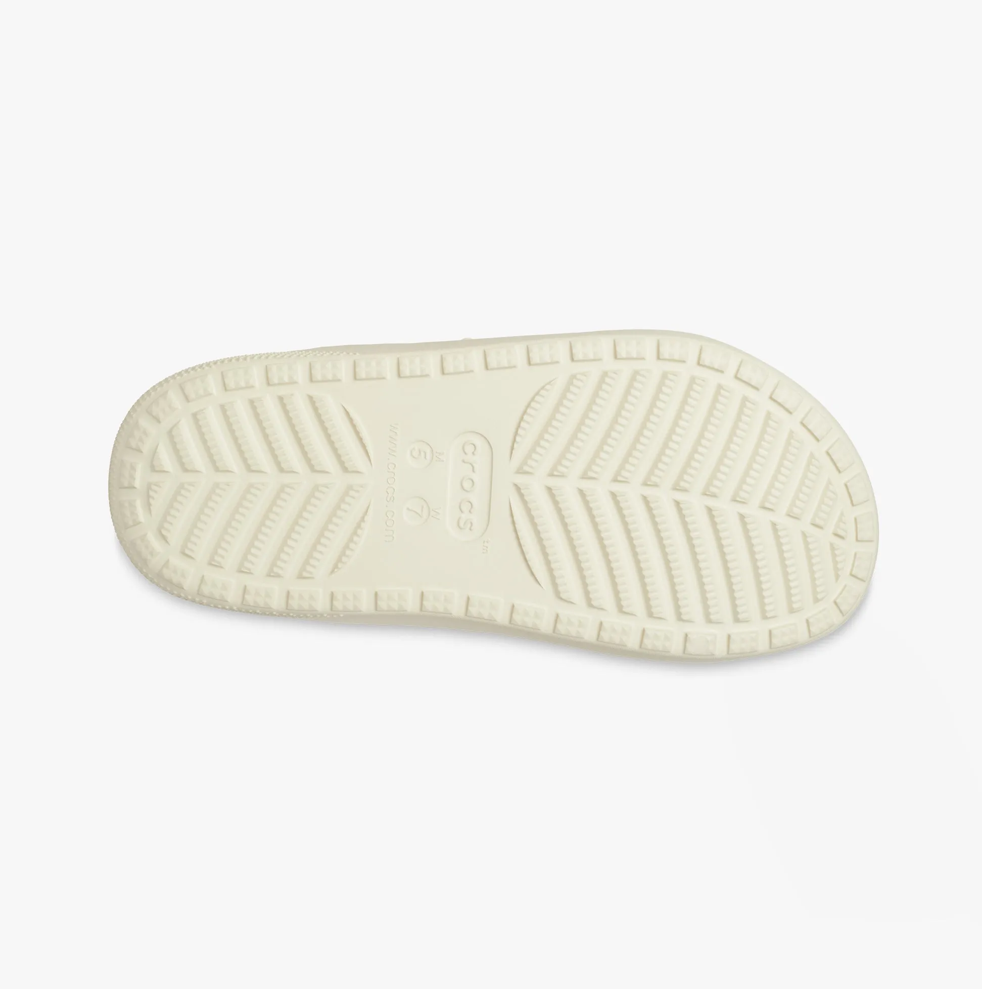 Crocs 207446-2YC CLASSIC COZZZY Unisex Sliders Bone/Mushroom
