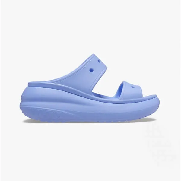 Crocs 207670-5Q6 CRUSH SANDAL Womens Platform Sliders Moon Jelly