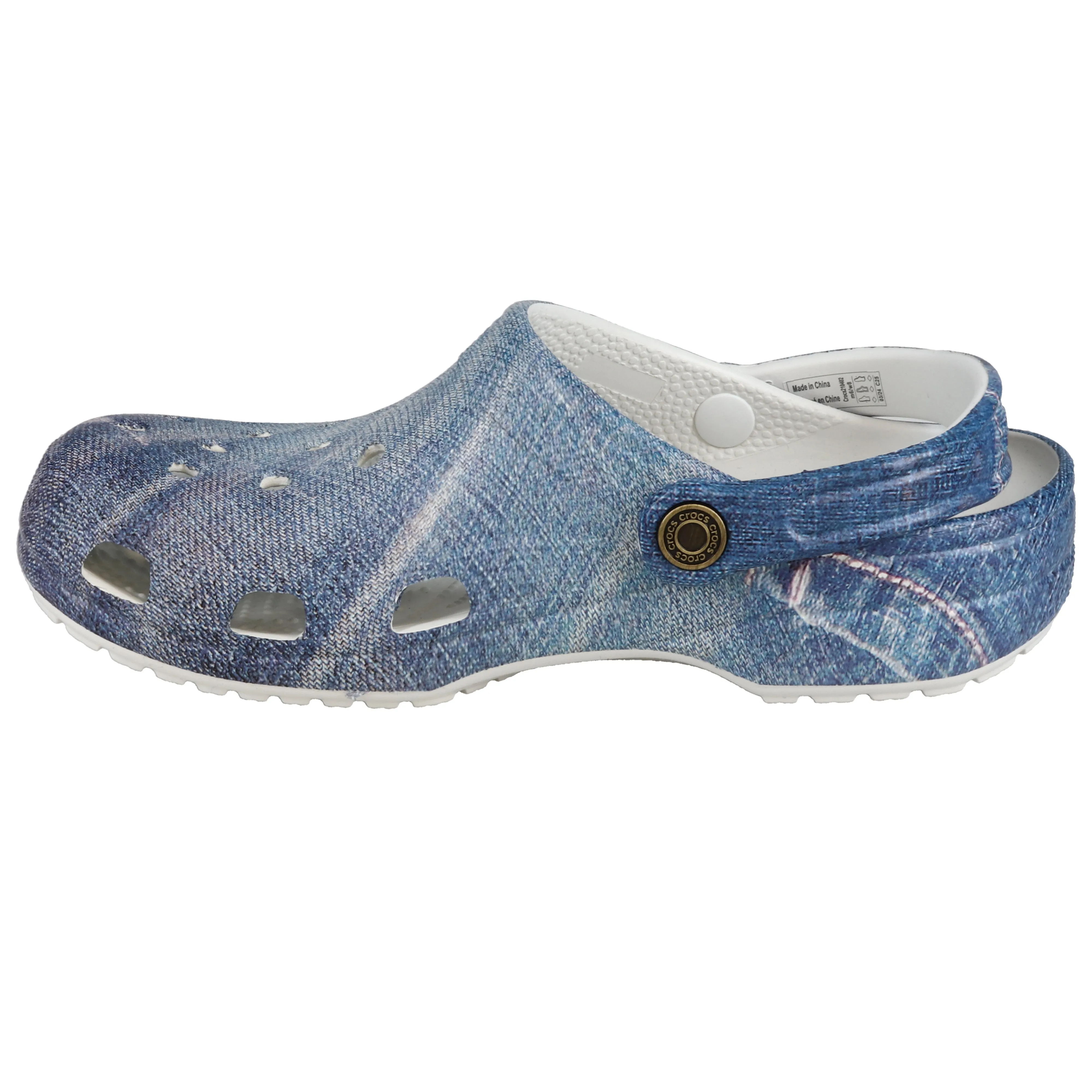 Crocs Adult Denim Classic Clog