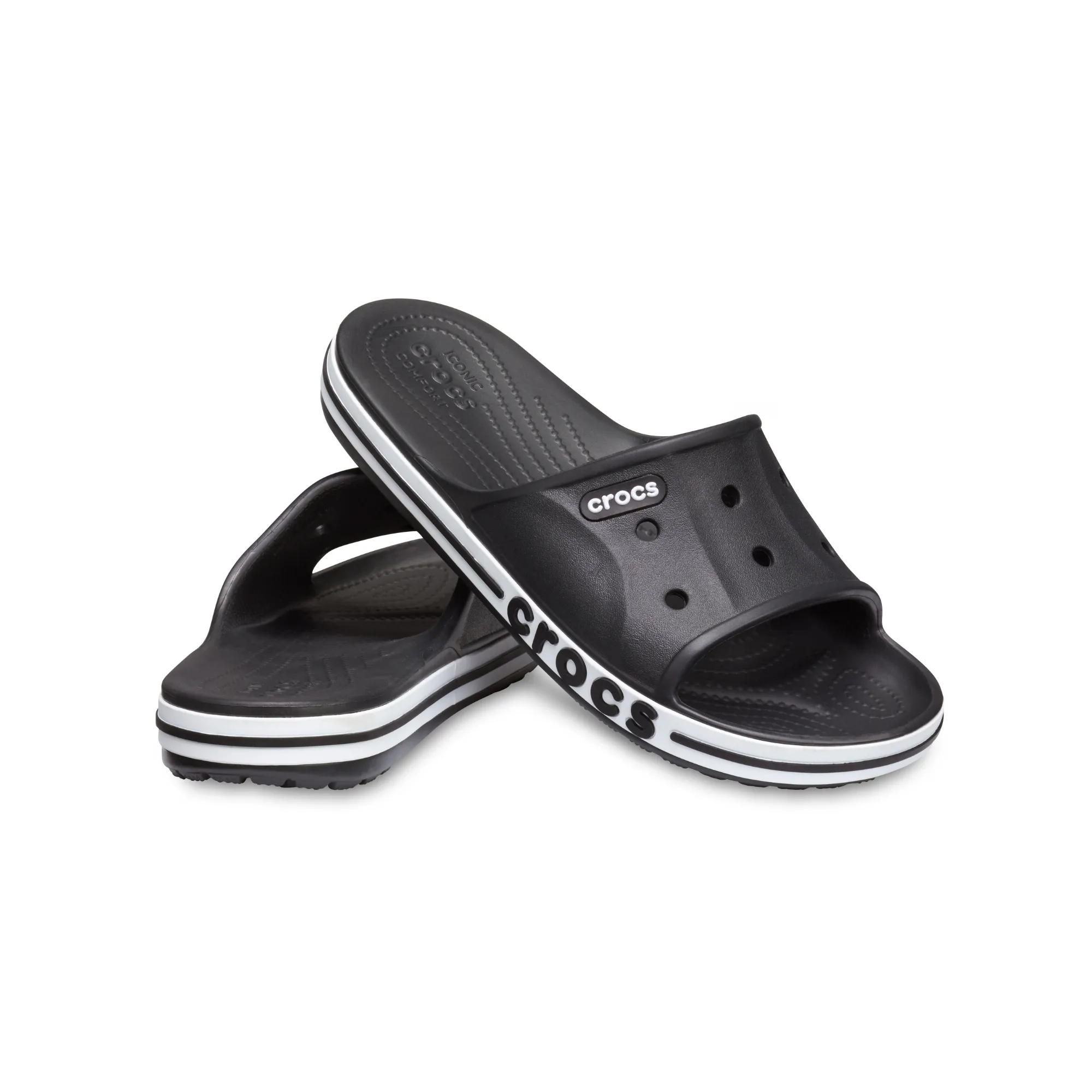 Crocs รองเท้าแตะผู้ใหญ่ BAYABAND SLIDE