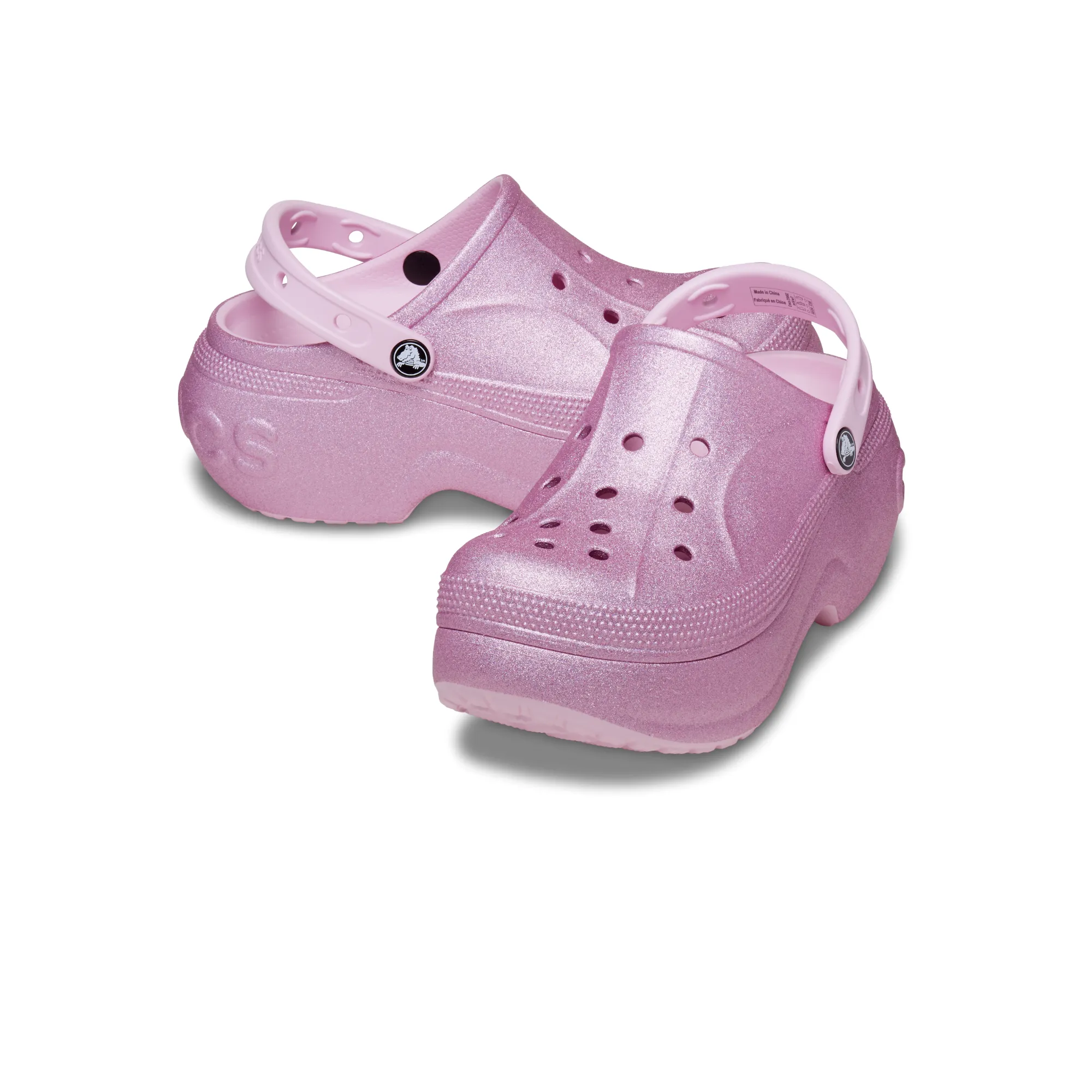 Crocs รองเท้าลำลองผู้ใหญ่ BELLA GLITTER CLOG
