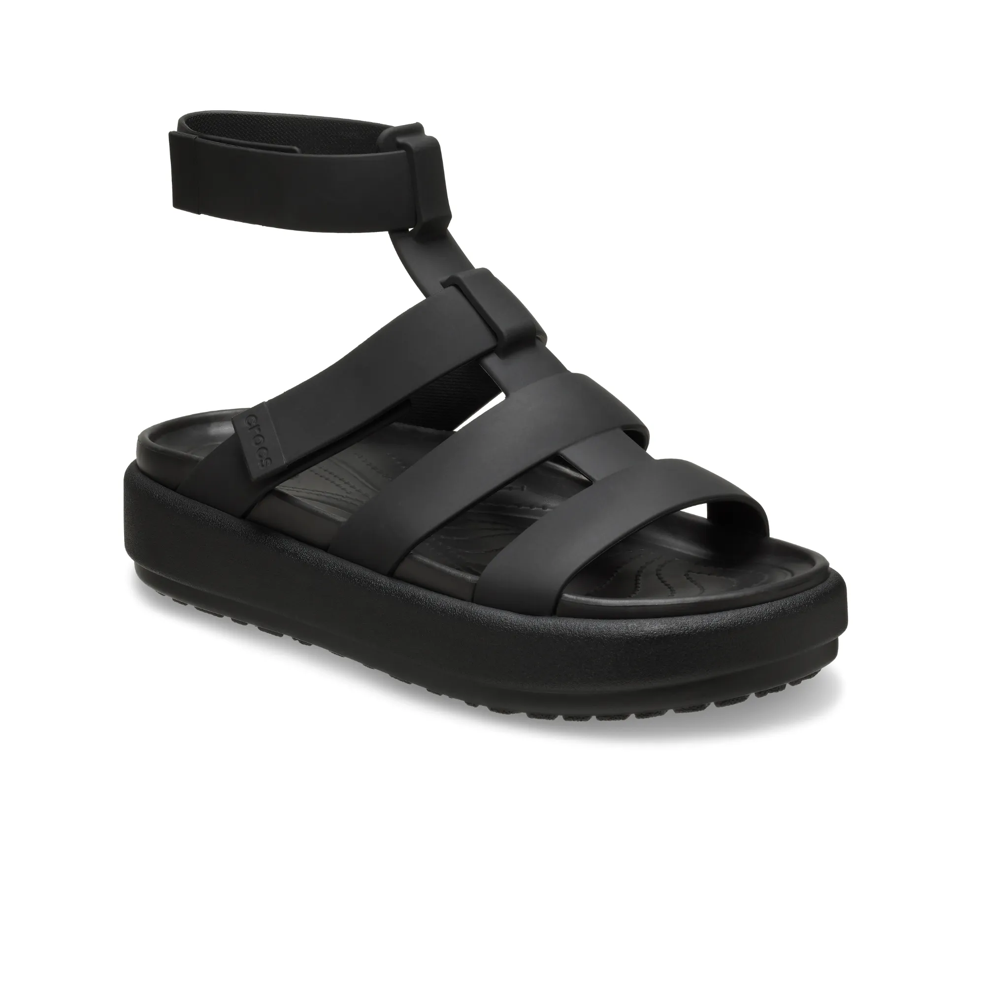 Crocs รองเท้าแตะผู้หญิง BROOKLYN LUXE GLADIATOR SANDAL