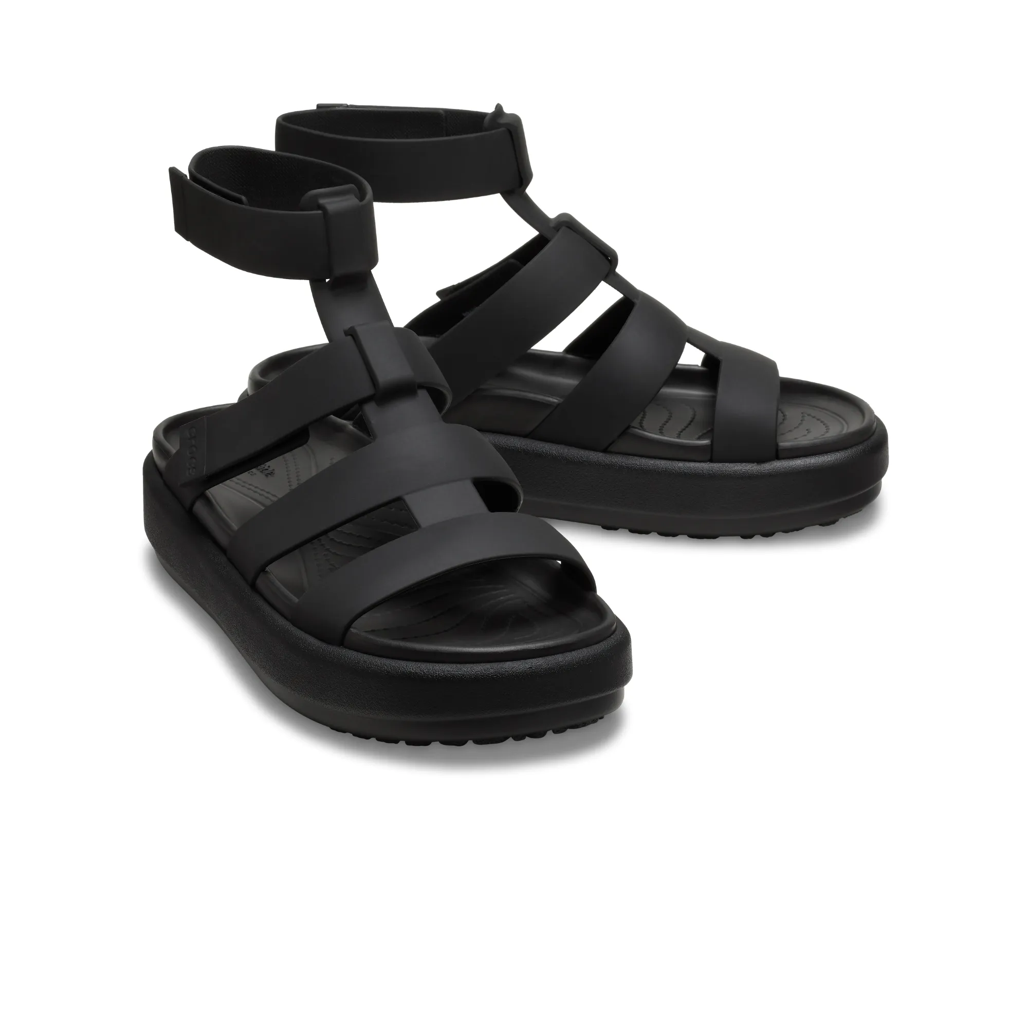 Crocs รองเท้าแตะผู้หญิง BROOKLYN LUXE GLADIATOR SANDAL