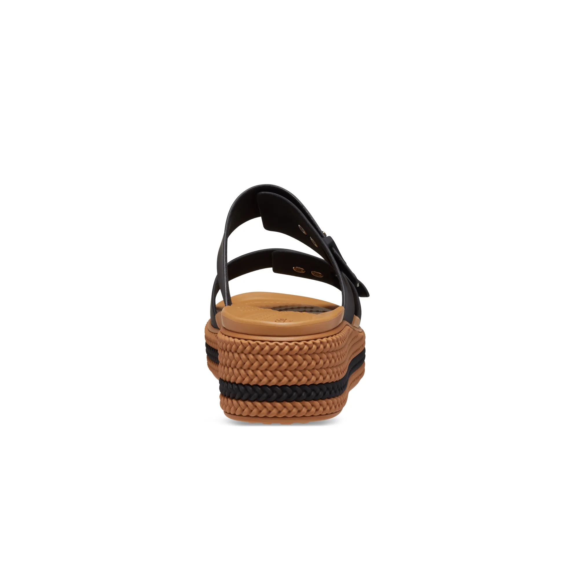 Crocs รองเท้าแตะผู้หญิง BROOKLYN WOVEN BUCKLE SANDAL