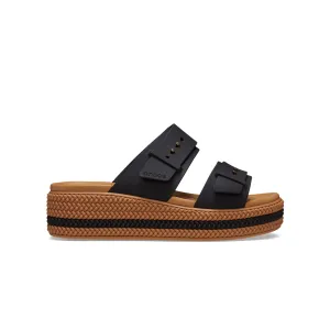 Crocs รองเท้าแตะผู้หญิง BROOKLYN WOVEN BUCKLE SANDAL
