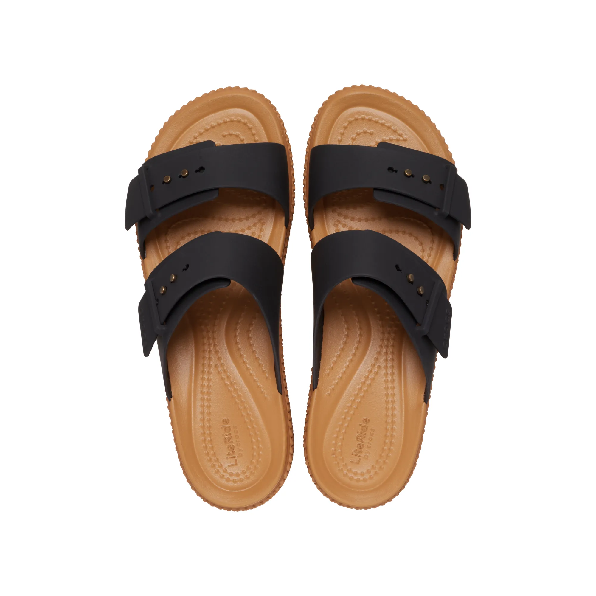 Crocs รองเท้าแตะผู้หญิง BROOKLYN WOVEN BUCKLE SANDAL