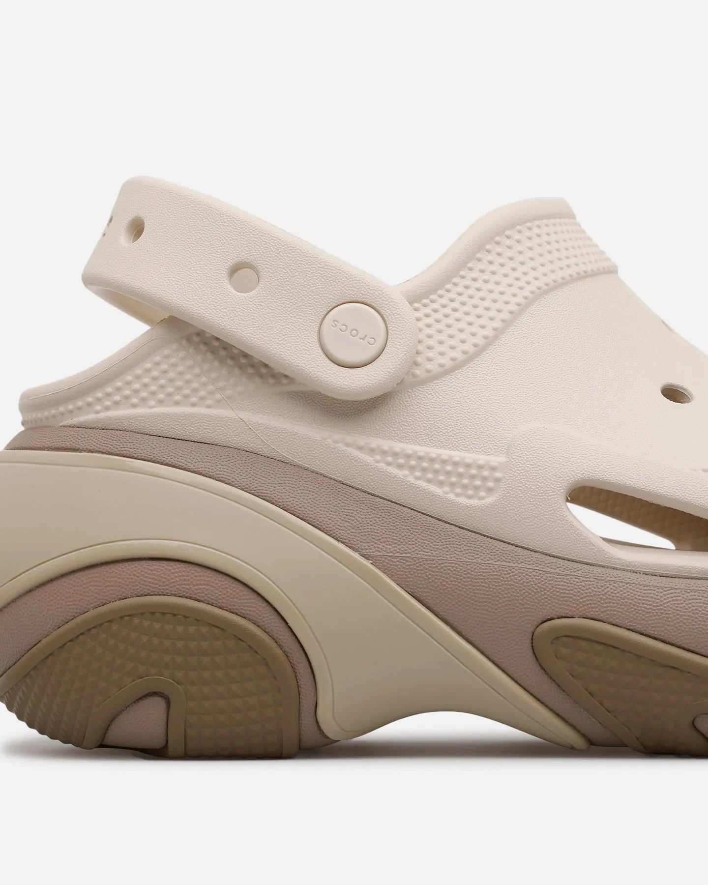 Crocs Bubble Crush Clog Taupe