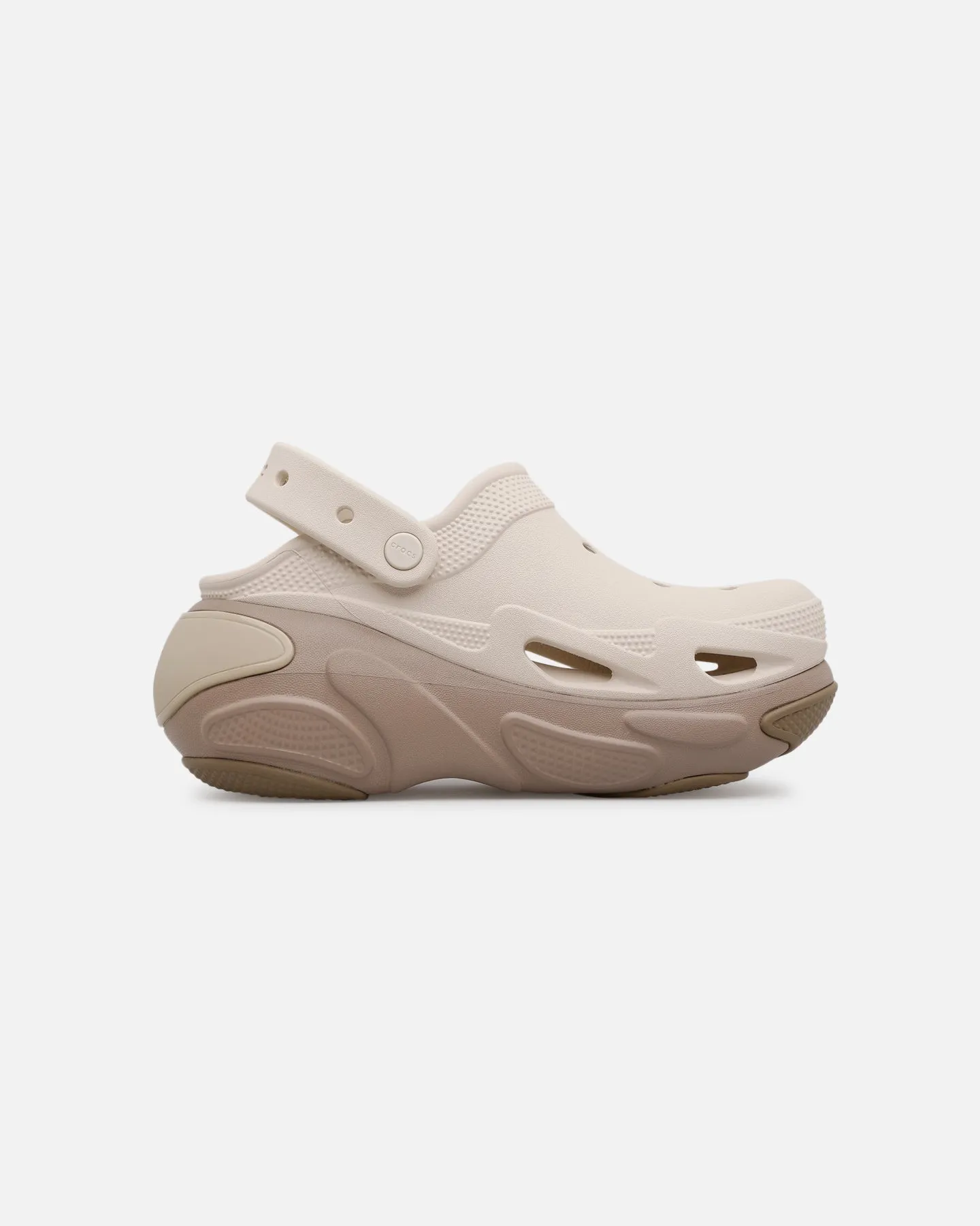 Crocs Bubble Crush Clog Taupe