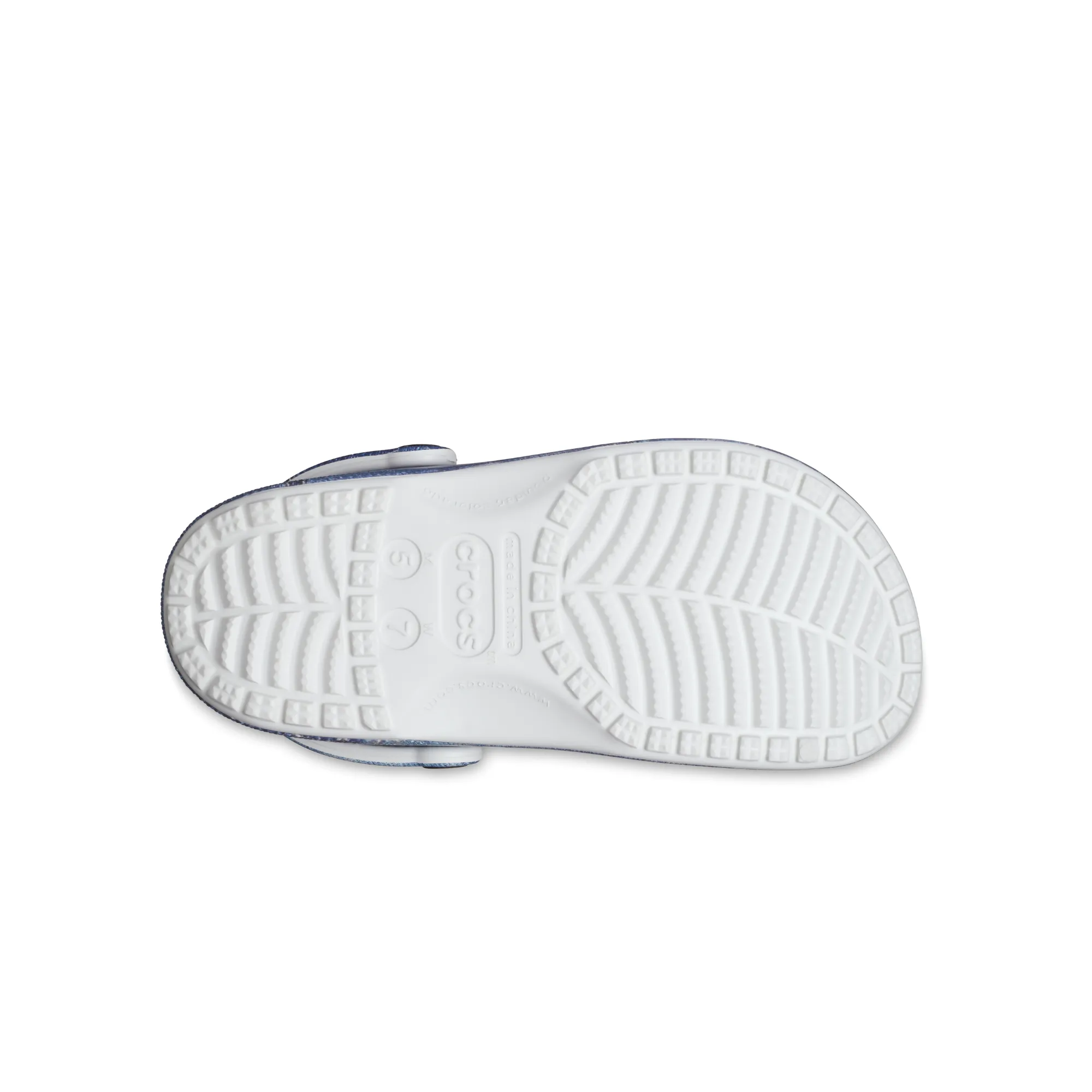 Crocs รองเท้าลำลองผู้ใหญ่ CLASSIC DENIM CLOG