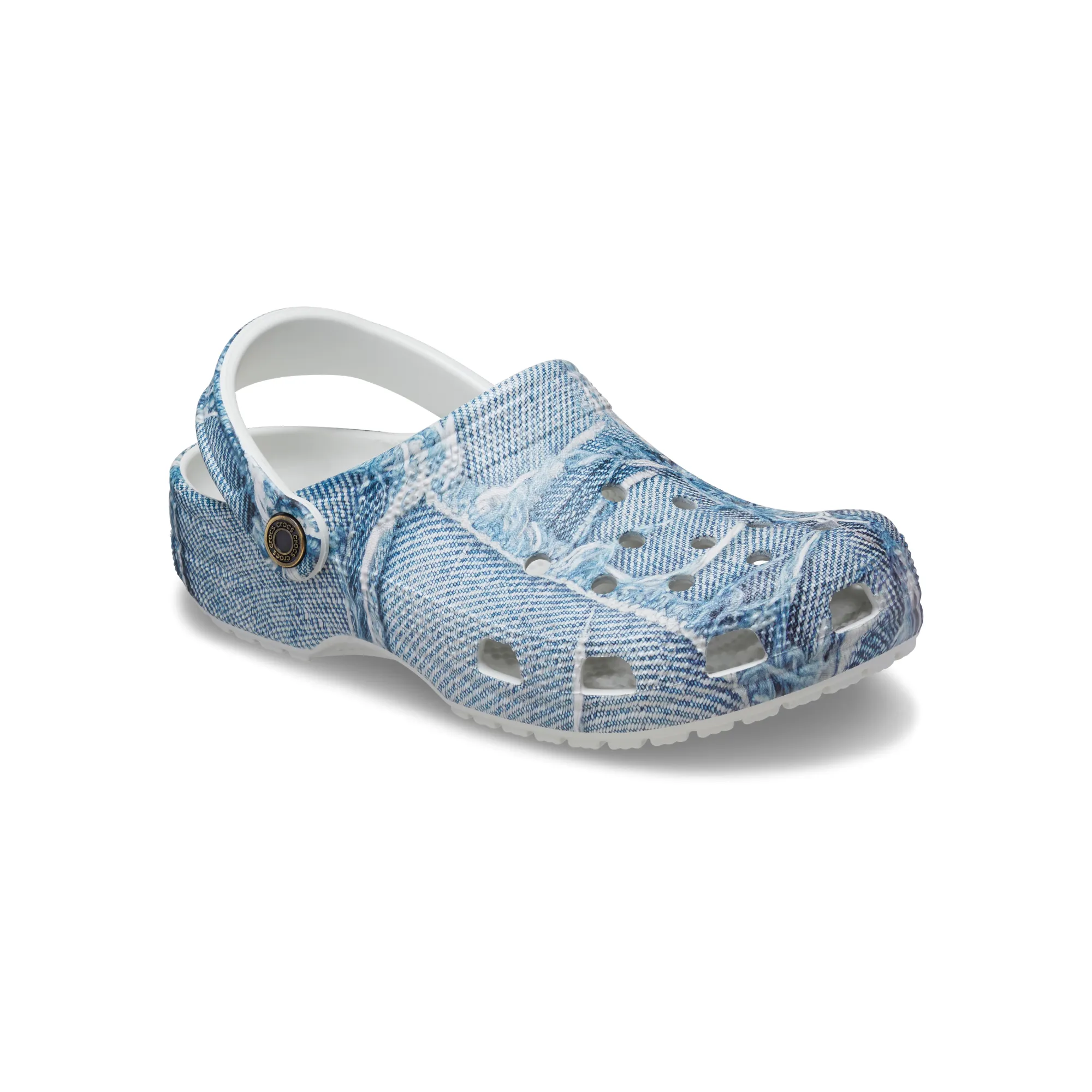 Crocs รองเท้าลำลองผู้ใหญ่ CLASSIC DENIM CLOG