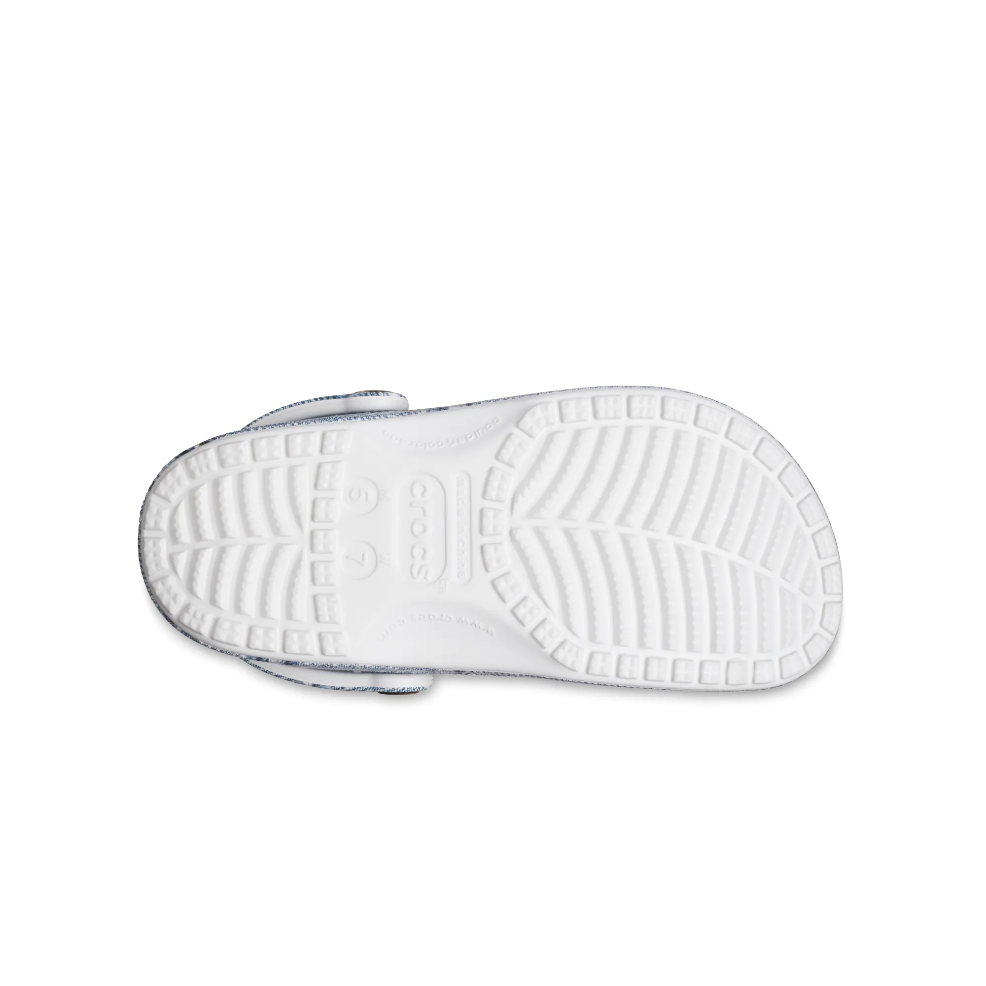 Crocs รองเท้าลำลองผู้ใหญ่ CLASSIC DENIM CLOG