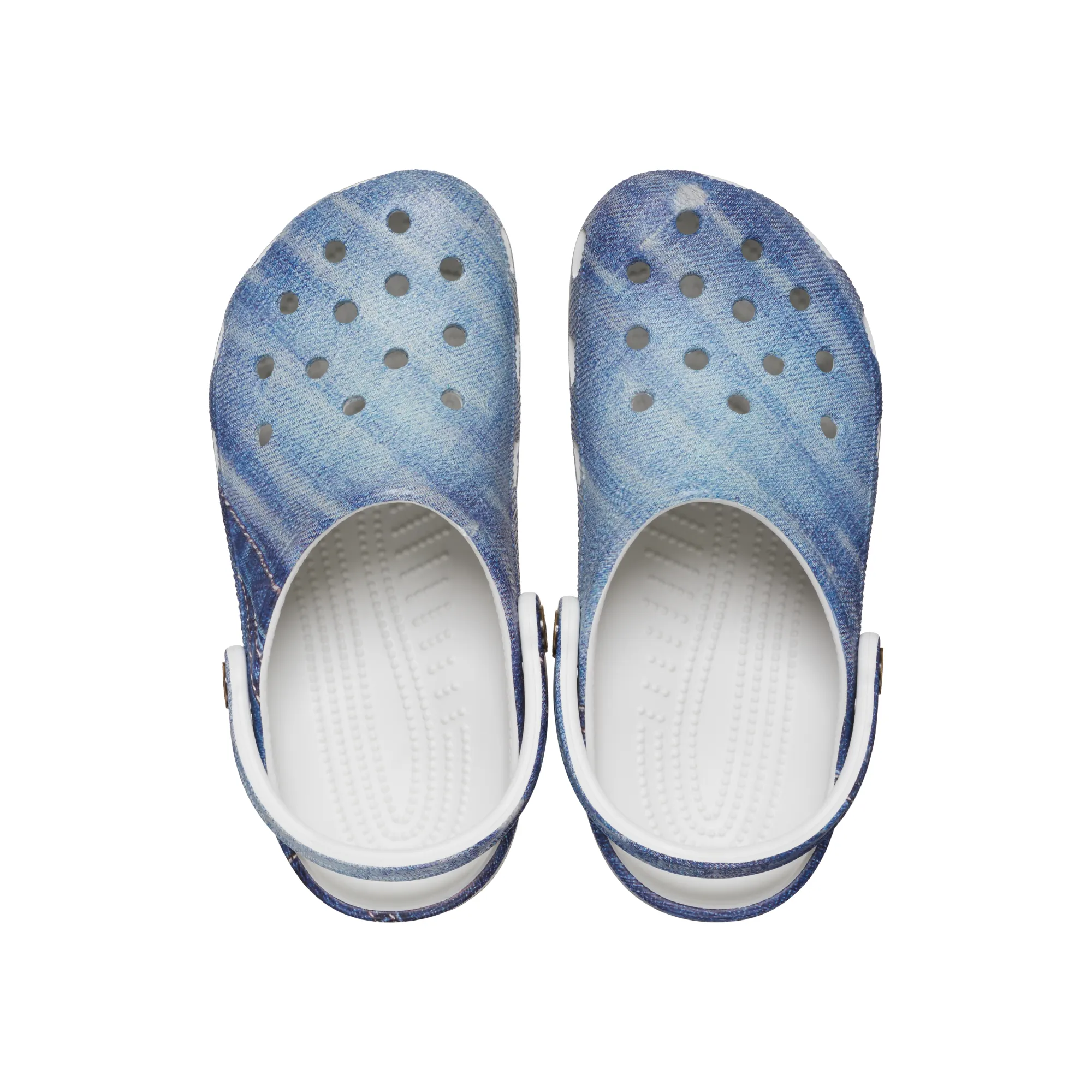 Crocs รองเท้าลำลองผู้ใหญ่ CLASSIC DENIM CLOG