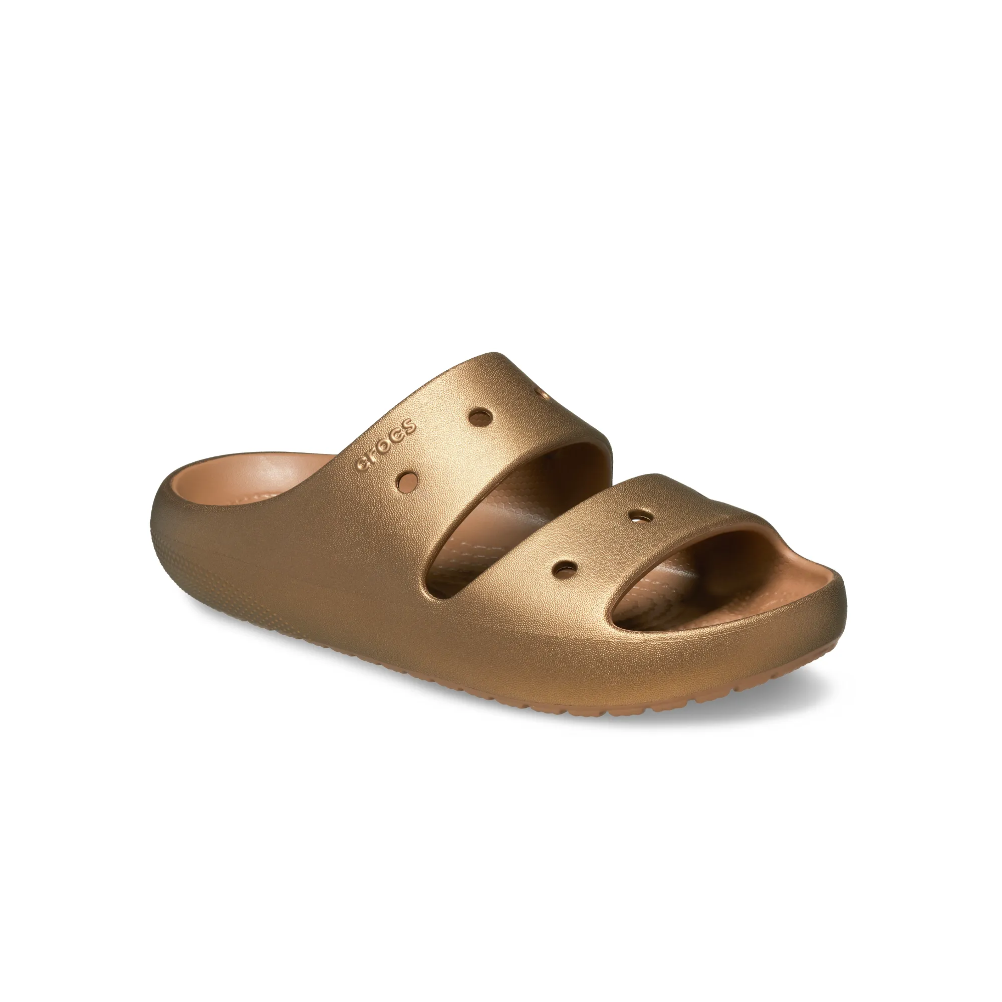 Crocs รองเท้าแตะผู้ใหญ่ CLASSIC METALLIC  SANDALS