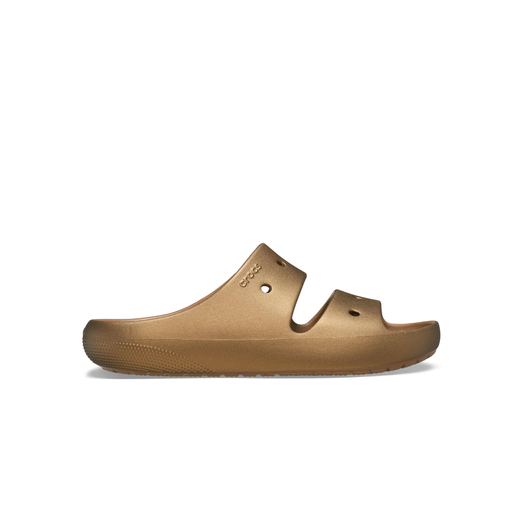 Crocs รองเท้าแตะผู้ใหญ่ CLASSIC METALLIC  SANDALS
