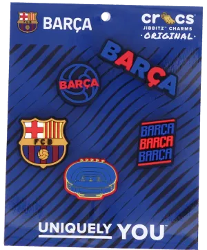 Crocs Jibbitz™ Barcelona FC 5-Pack