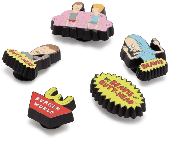 Crocs Jibbitz™ Beavis & Butthead 5-Pack