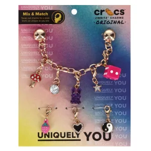 Crocs Jibbitz™ Custom Charm Chain 5-Pack