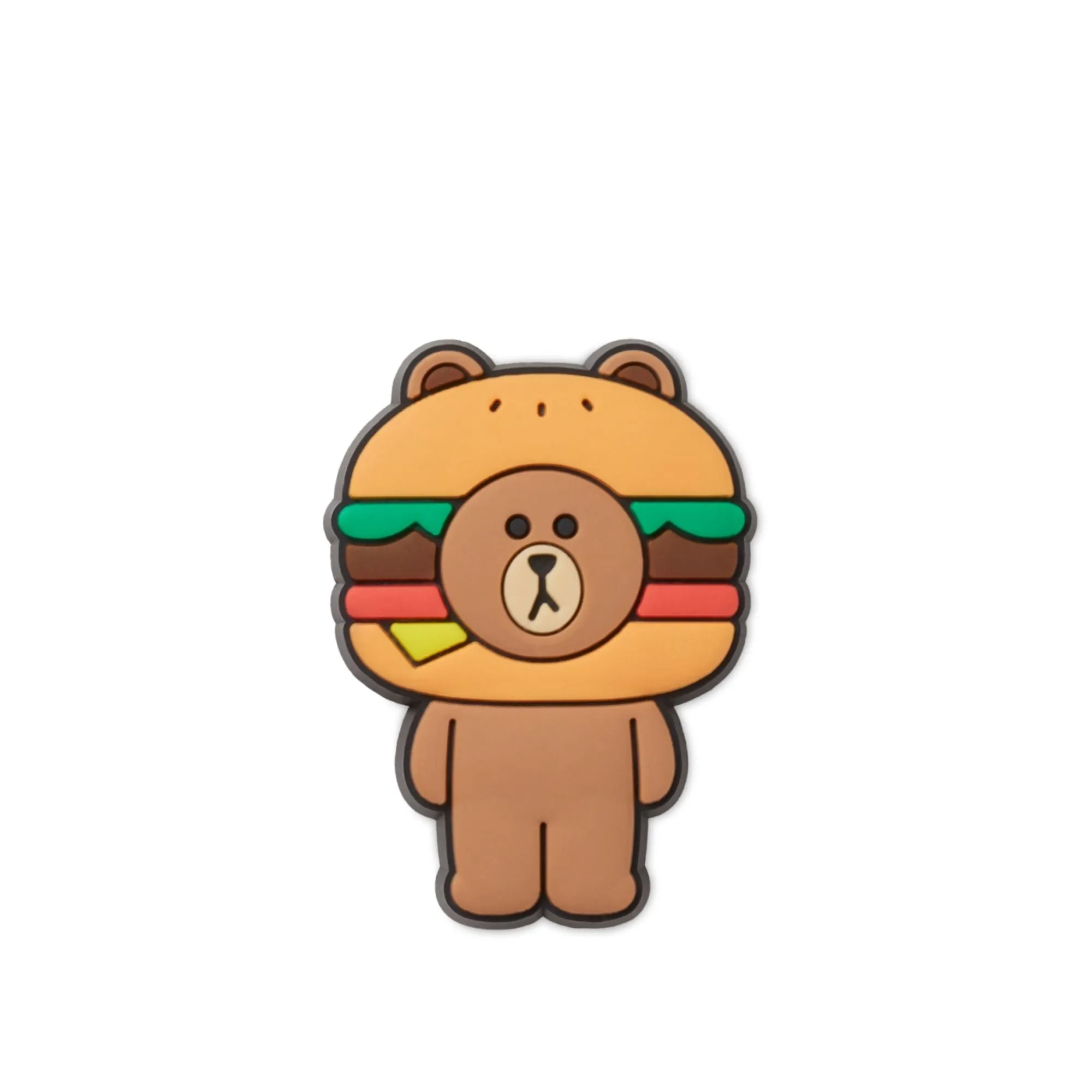 Crocs JIBBITZ™ LINE FRIENDS BROWN BURGER