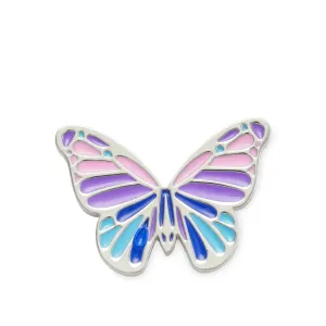 Crocs ตัวติดรองเท้า JIBBITZ™ MULTI PURPLE BUTTERFLY