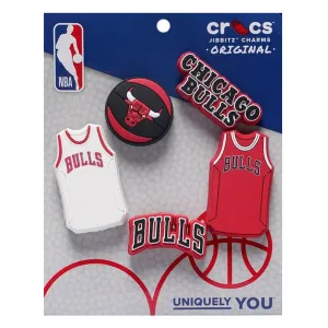Crocs Jibbitz™ NBA Chicago Bulls 5-Pack