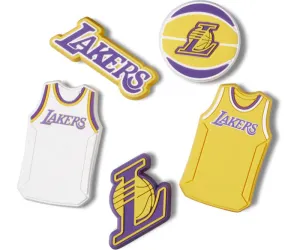 Crocs Jibbitz™ NBA LA Lakers 5-Pack