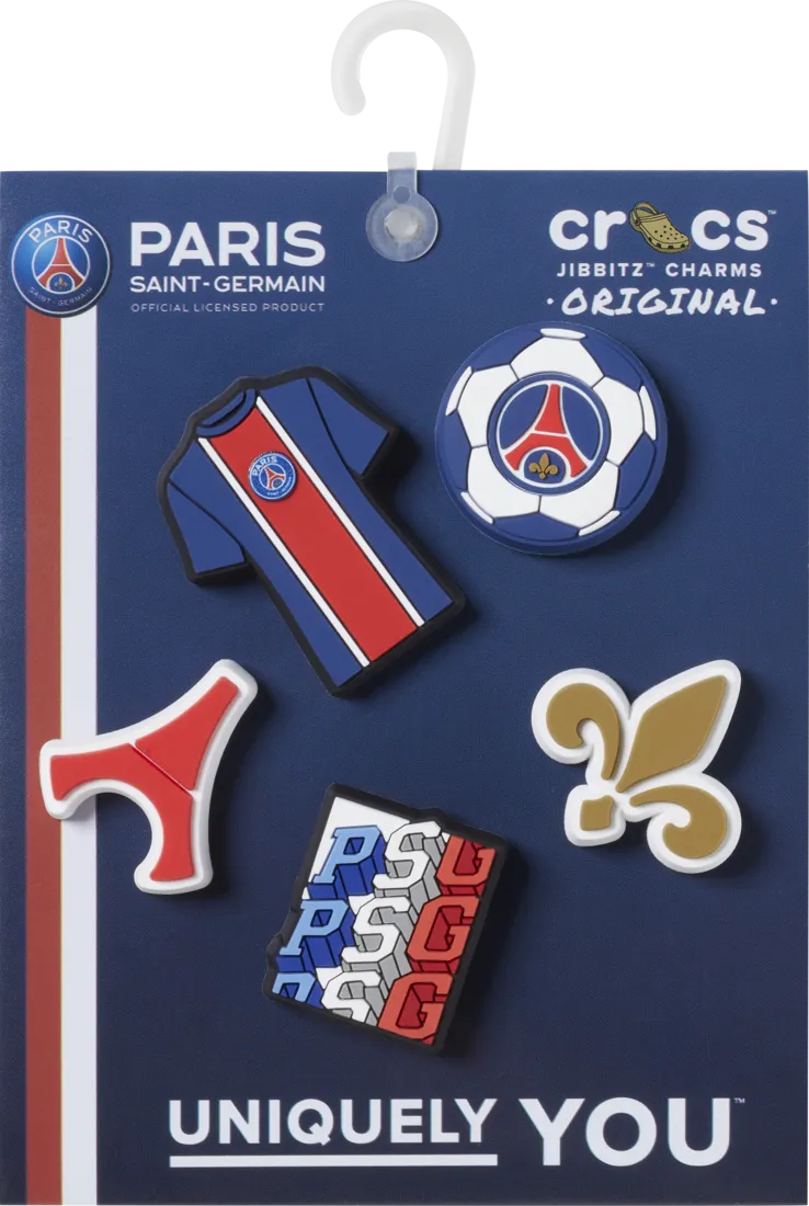 Crocs Jibbitz™ Paris St Germain 5-Pack