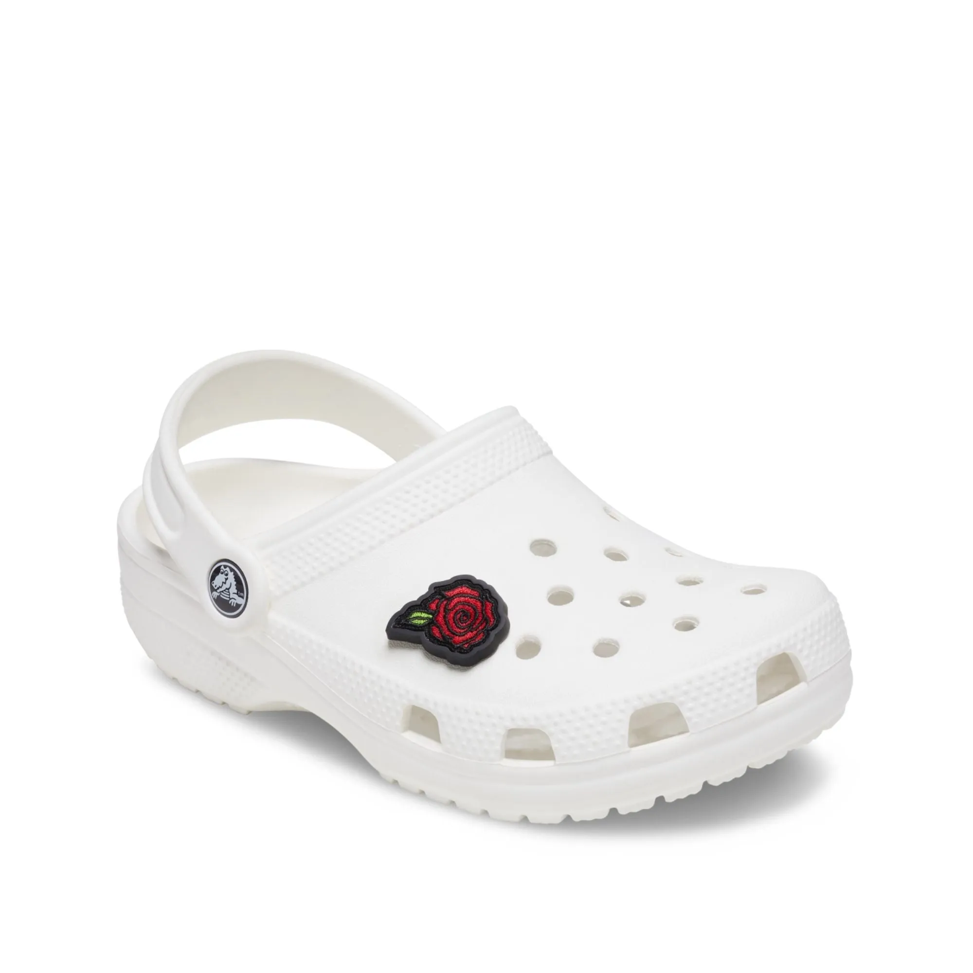 Crocs ตัวติดรองเท้า JIBBITZ™ ROSE VARSITY PATCH