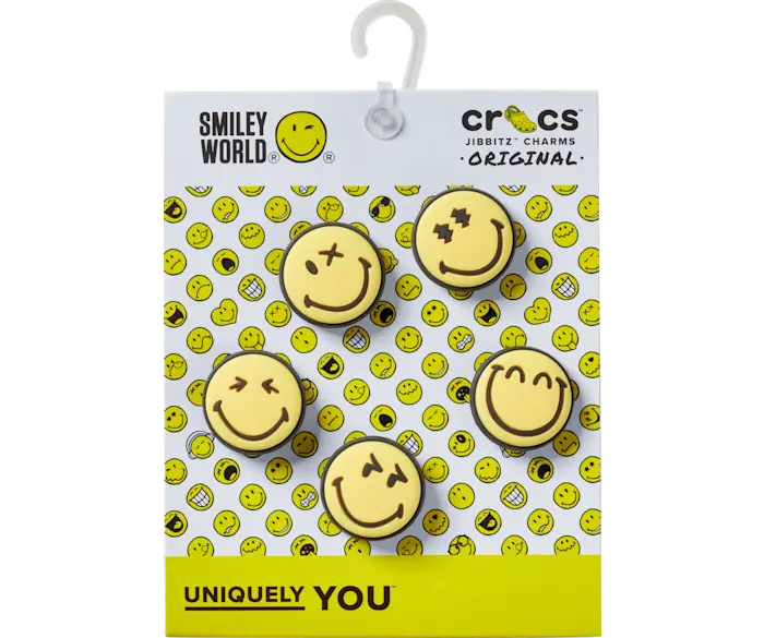 Crocs Jibbitz™ Smiley World 5-Pack