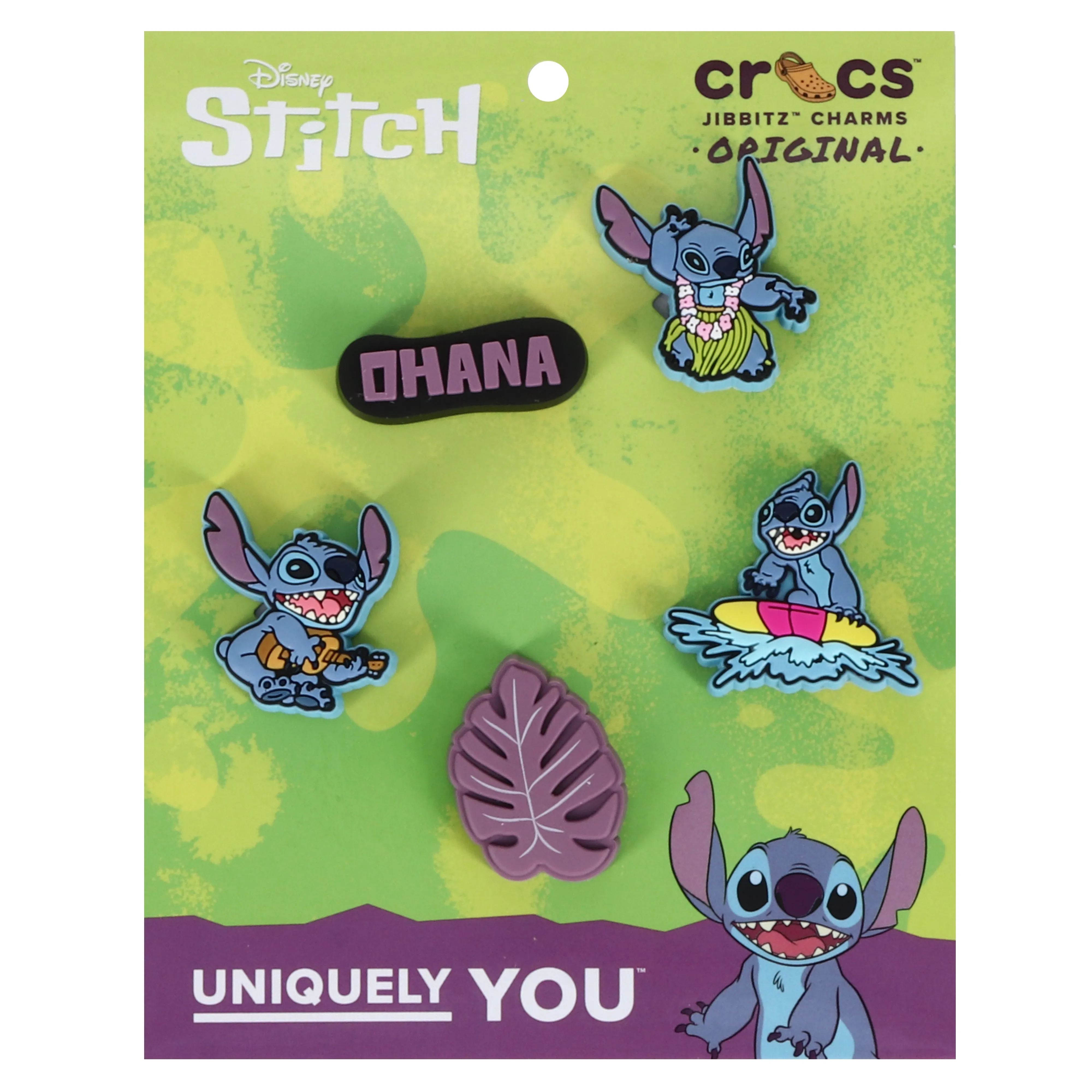 Crocs Jibbitz™ Stitch Tropical 5-Pack