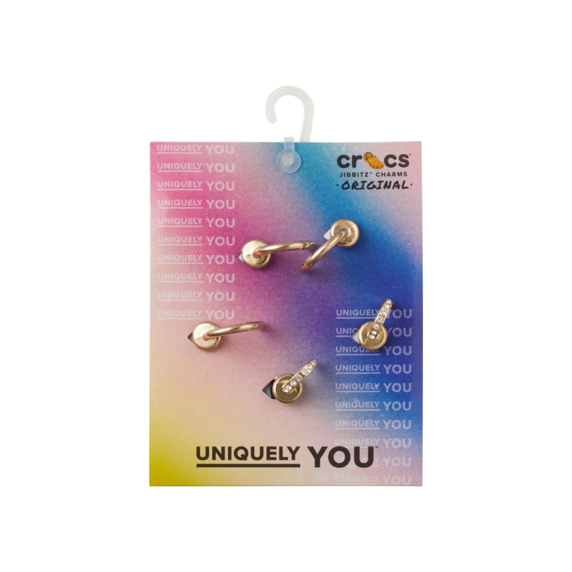 Crocs ตัวติดรองเท้า JIBBITZ™ SUMMERNOSTALGIA GOLD 5 PACK