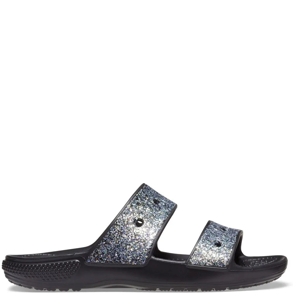 Crocs Kids Classic Crocs Glitter Sandal