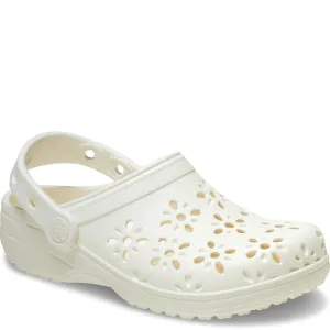 Crocs Kids Classic Floral Cut Out Clog