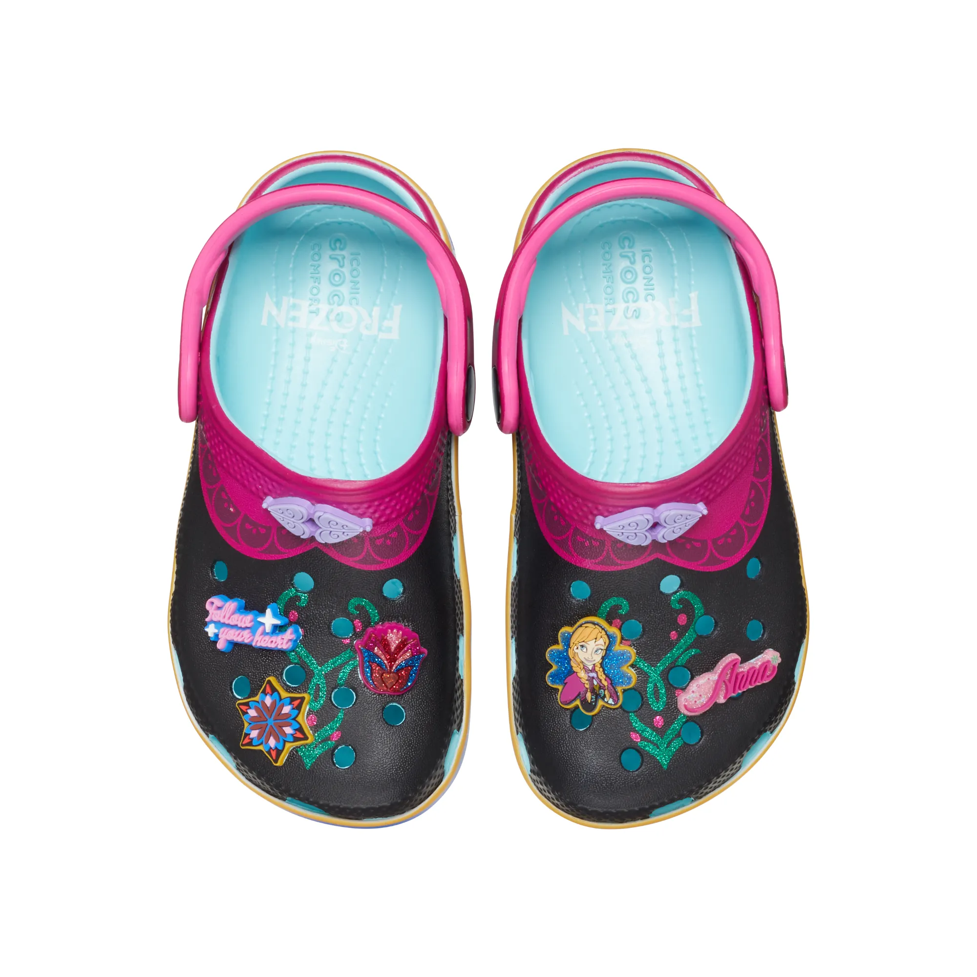 Crocs KIDS' CLASSIC FROZEN ANNA CLOG