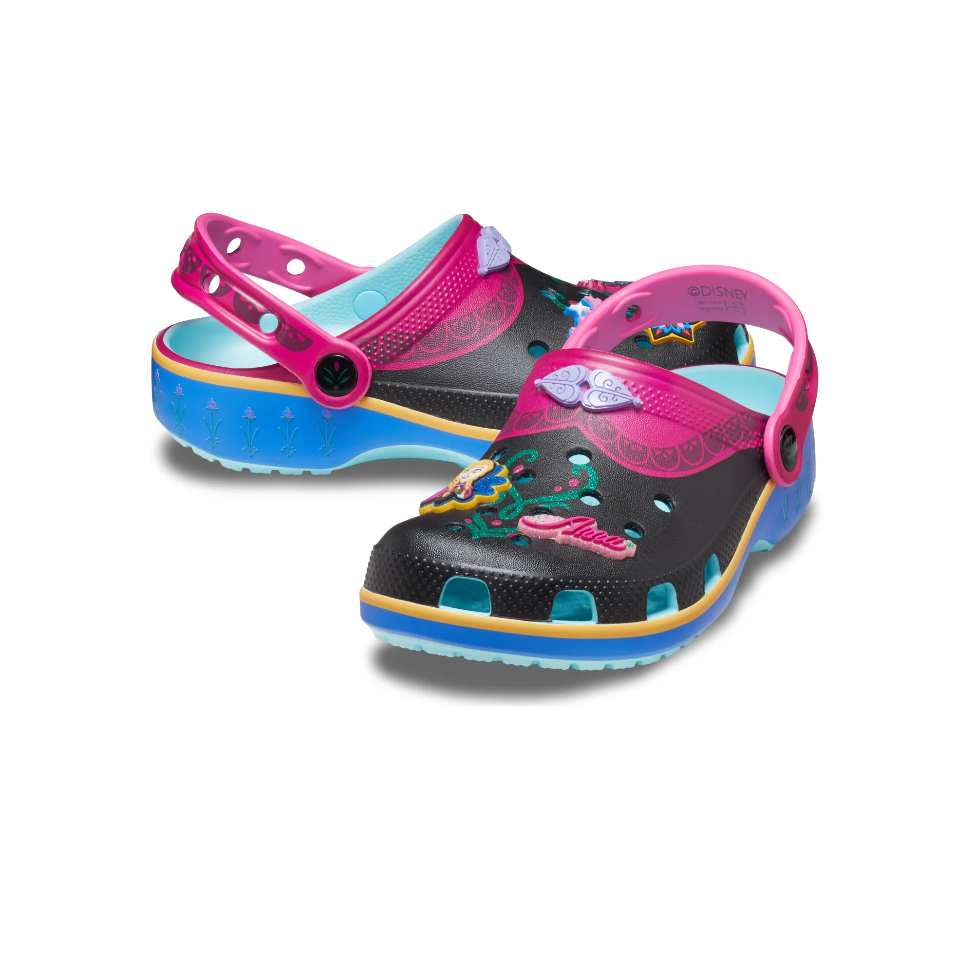 Crocs KIDS' CLASSIC FROZEN ANNA CLOG