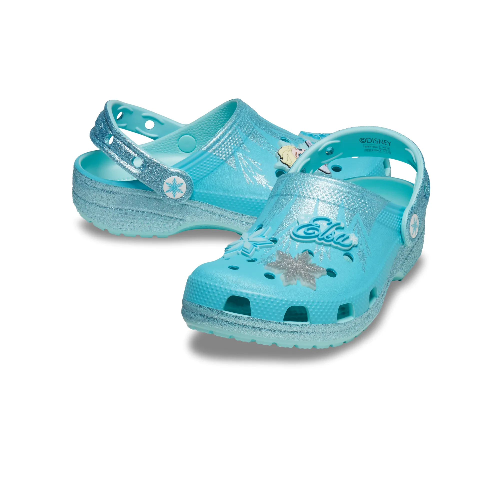 Crocs KIDS' CLASSIC FROZEN ELSA CLOG
